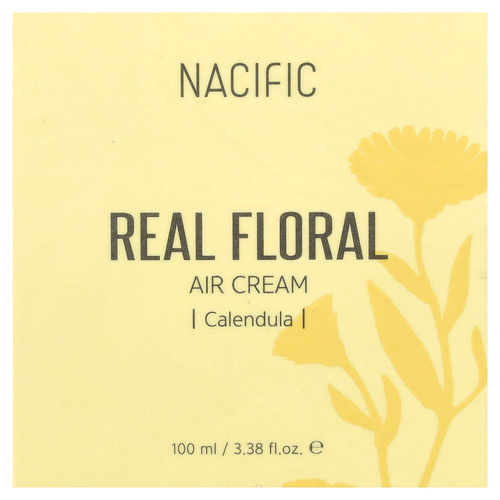 Nacific, Real Floral, воздушный крем, календула, 100 мл (3,38 жидк. унц.)