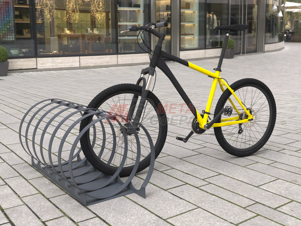 Велопарковка Пружина на 6 мест