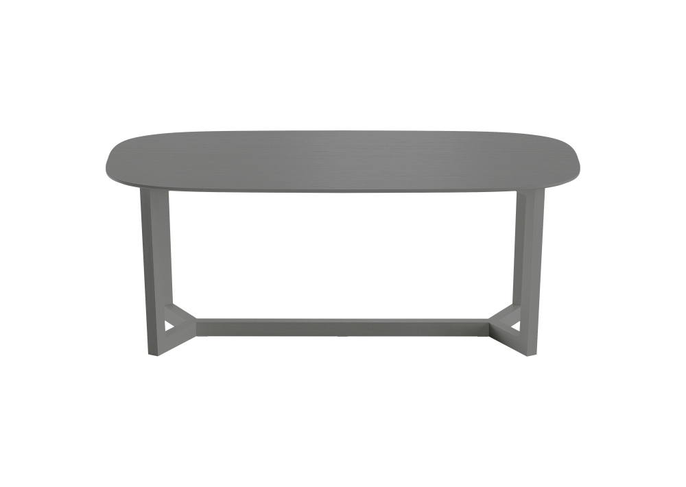 Стол обеденный Cross 2 200*95 см (серый)