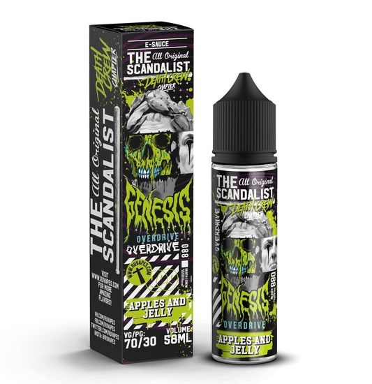 Жидкость (М) The Scandalist (58 мл, 0 мг) Genesis Overdrive