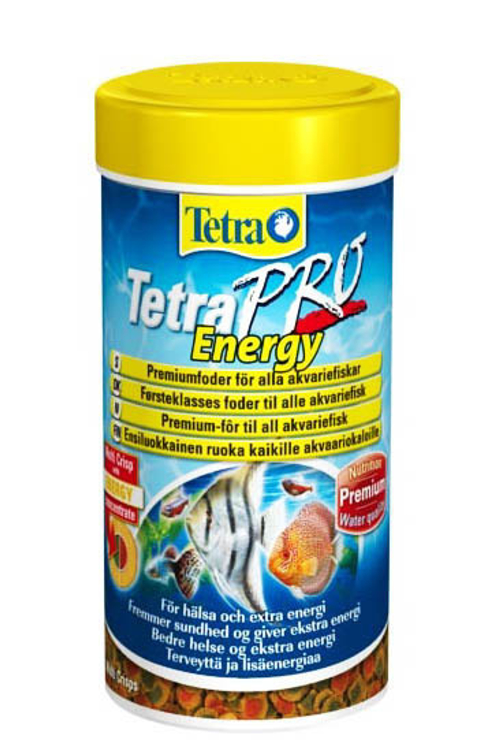 Корм для рыб TetraPro Energy Multi Crisp, чипсы улучшенная формула д/рыб 250 мл.