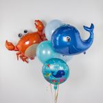 Шар (31''/79 см) Фигура, Джесси, Морской краб (НАДУВ ВОЗДУХОМ), 1 шт.