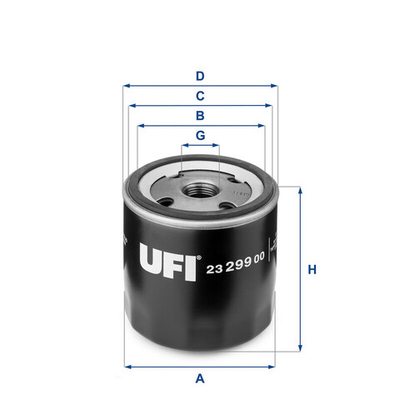 UFI - 2329900-UFI - Oil Filter