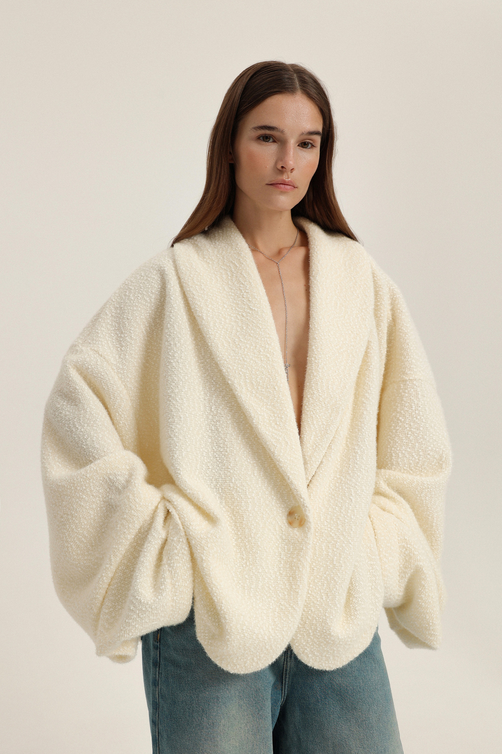 Кардиган на пуговице