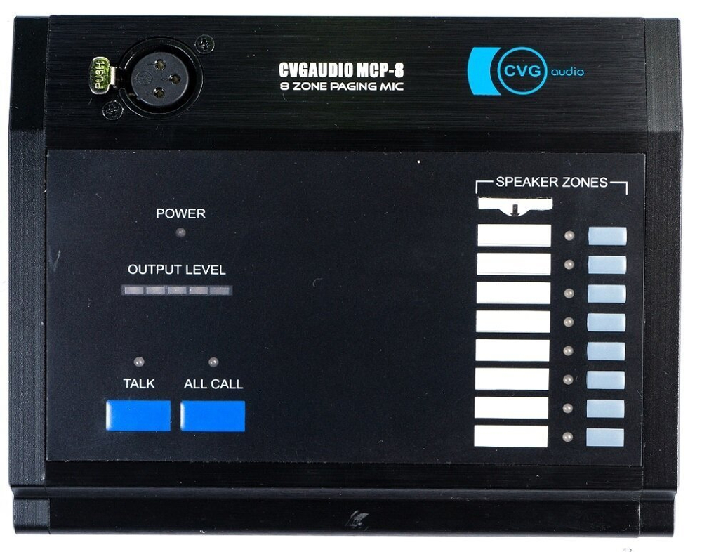 CVGAUDIO MCP-8 Настольная микрофонная консоль на 8 зон
