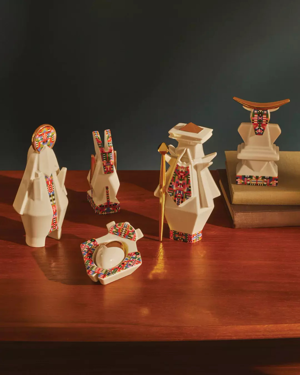 Alessi - Фарфоровая фигурка осла / артикул   ESA05 5  / GTIN 8003299468058