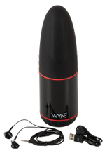 Мастурбатор с двумя моторами WYNE Masturbator 02 (Цвет: черный с белым)