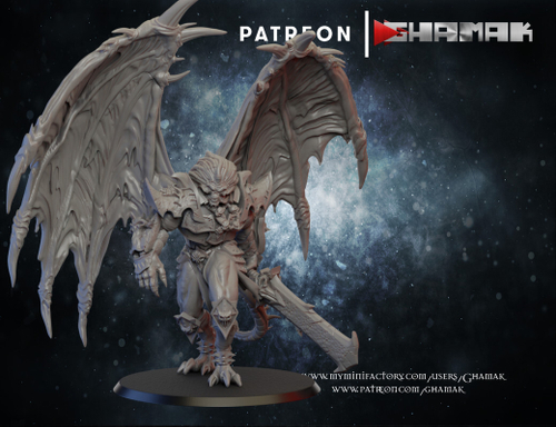 Grand Alliance Chaos Blades of Khorne Chaos Daemons Демон-принц Кхорна миниатюра для dnd, днд, pathfinder, фентези, Настольная игра, НРИ, Варгейм, РПГ