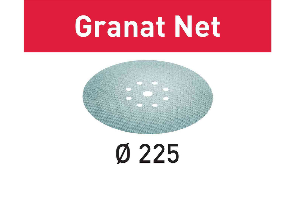 Шлифовальный материал на сетчатой основе Granat Net STF D225 P100 GR NET/25 203313