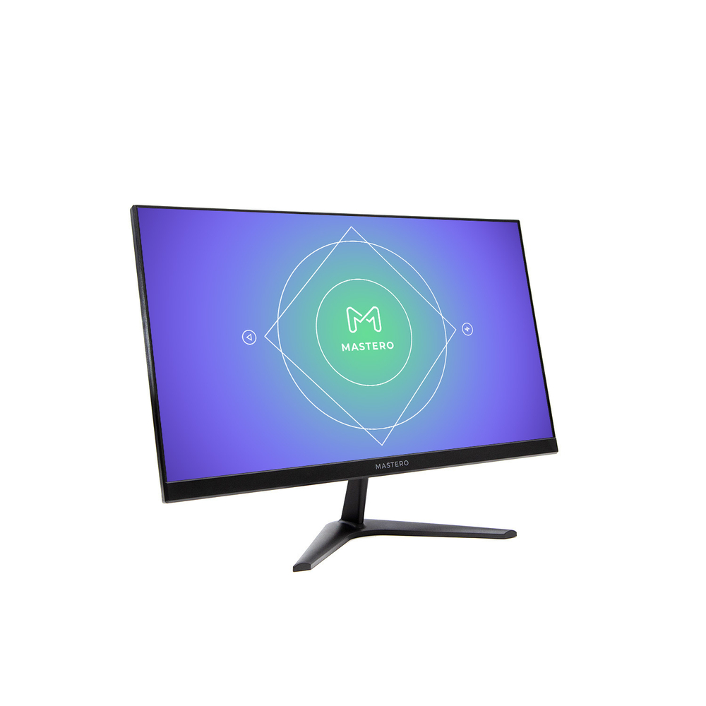 Монитор Mastero 23.8'' S2422H, FHD, IPS, 75Гц, чёрный, VGA, HDMI