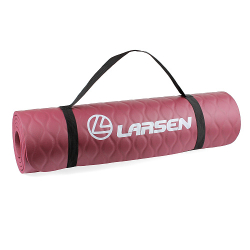 Коврик для фитнеса и йоги Larsen NBR183х61х1см
