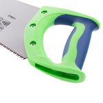 23801 Ножовка по дереву "Зубец", 350мм, 7-TPI, зуб 2D, кал.зуб, 2-х комп. рук-ка Сибртех