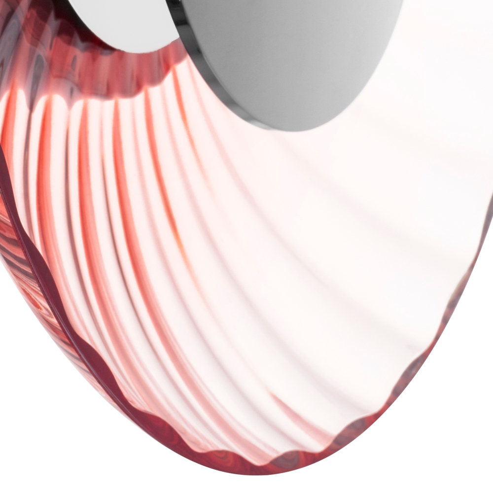 809022 Настенно-потолочный светильник CELESTA LED 24W 600LM ХРОМ/РОЗОВЫЙ 3000K