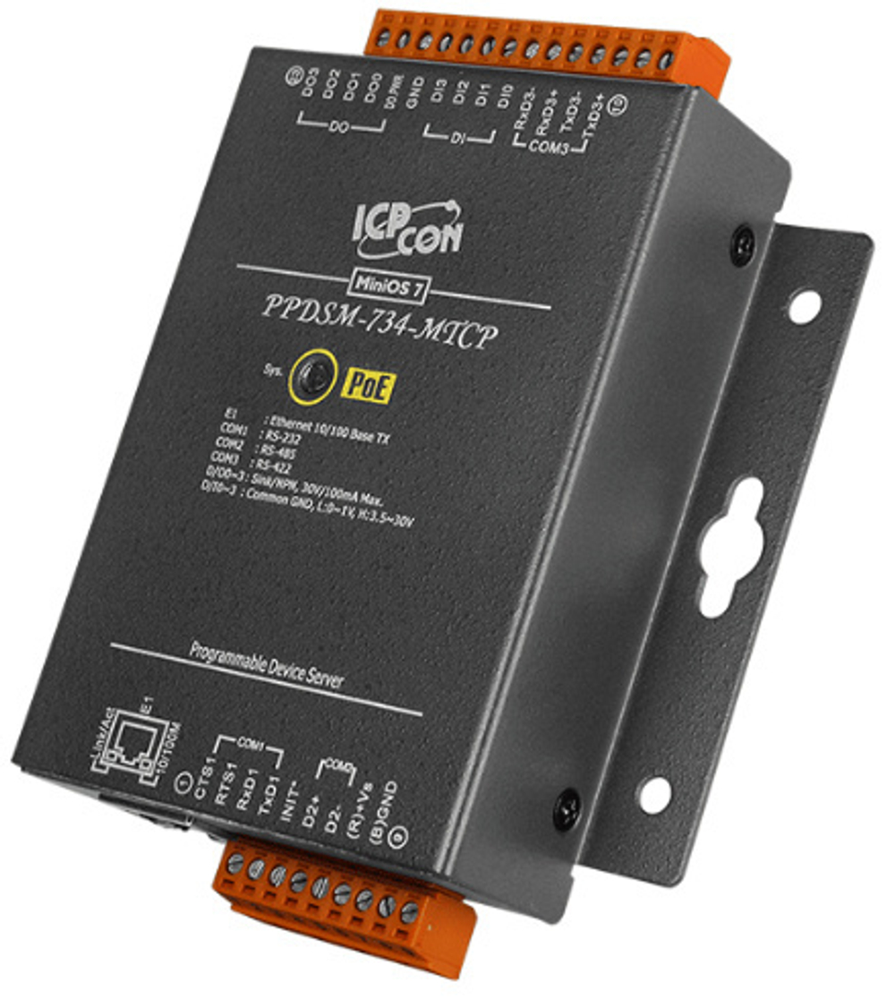 Преобразователь ICP DAS PPDSM-734-MTCP CR