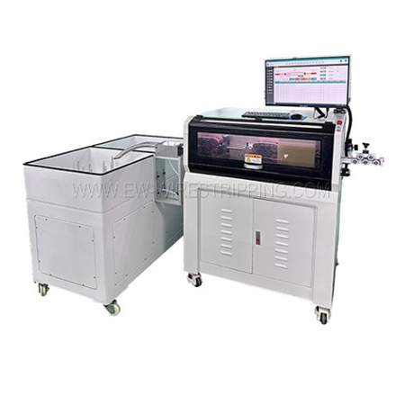 Станок для резки, зачистки и смотки провода EW-3155+C
