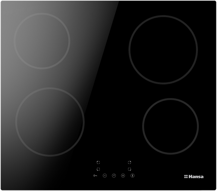 Комплект встраиваемой техники: Электрическая варочная панель Hansa BHC633005 + Вытяжка Hansa OKP6221SH