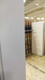 Дверь Входная Лабиринт VERSAL  С зеркалом Максимум Грей софт