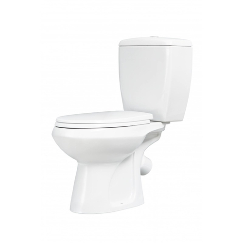 Унитаз-компакт "Элисса" белый Премьер Стандарт (кос, НИЖН, сид.полипроп, 1кн.арм.Уклад) (Ст.Оскол)
