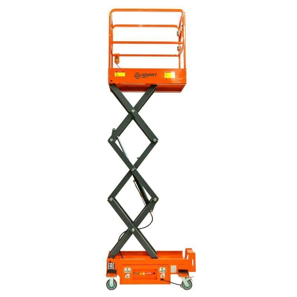 Подъемник ножничный несамоходный SJY-0.3-3 (AC 300 кг; 3 м) SMARTLIFT (SMART)