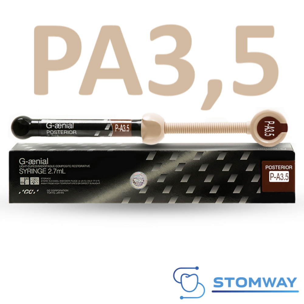 GC G-aenial Posterior P-A3, шприц (5.5гр), композит для реставрации.