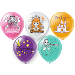 Шар латексный 30см Принцесса (Ассорти)