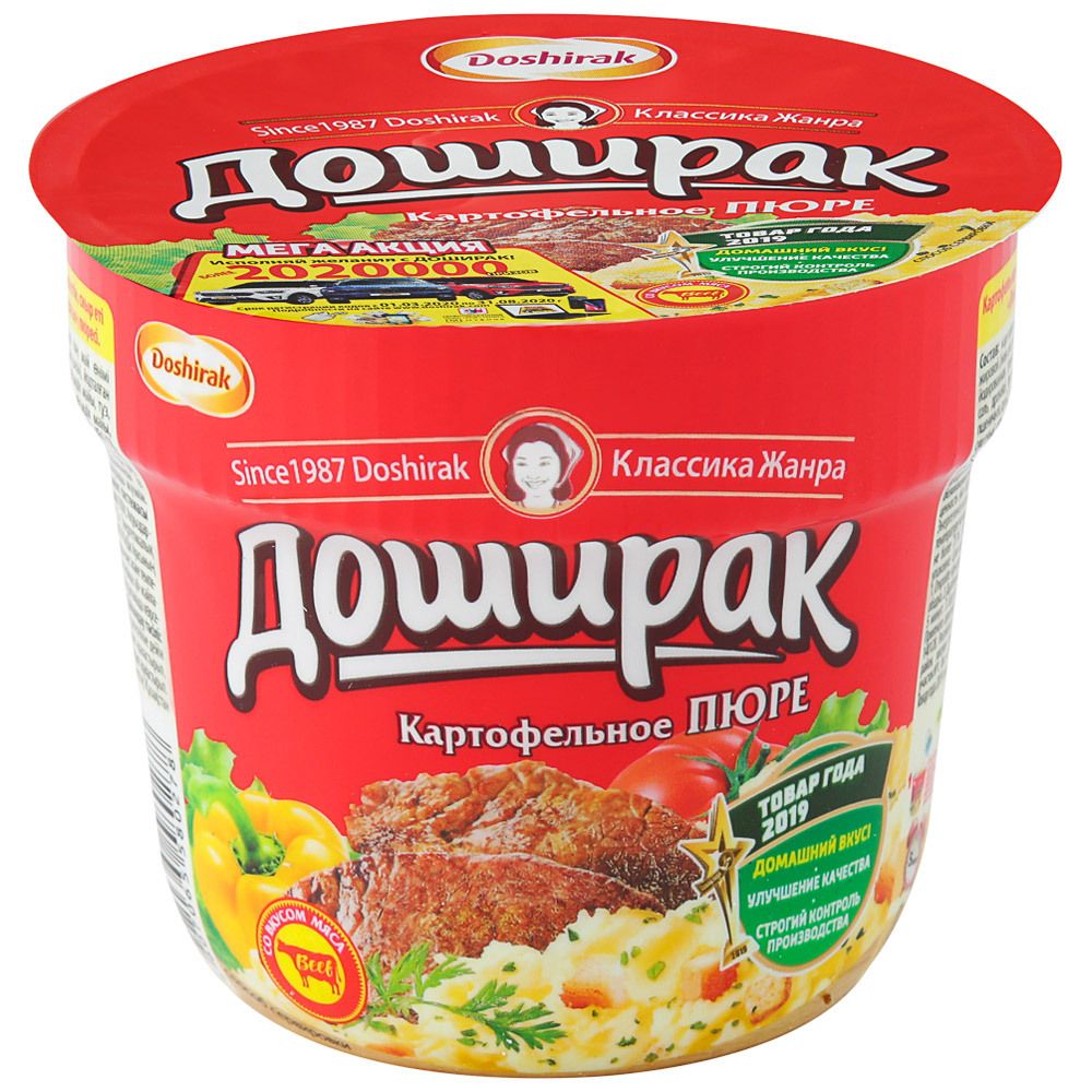 Пюре Доширак, мясо, 40 гр