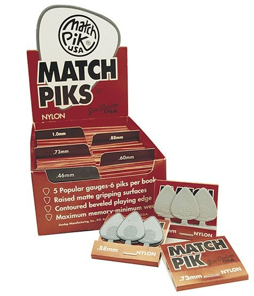Dunlop 4480 Match Pik Nylon Display
