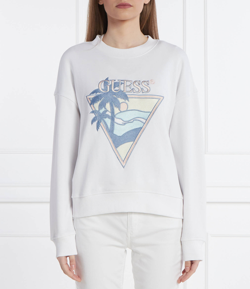Худи GUESS - белый(W4GQ11 KBK32)