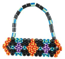 Hama Набор термомозаики Midi 2400 шт + Шестиугольник, круг (3714)
