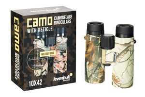 Бинокль Levenhuk Camo Maple 10x42 с сеткой