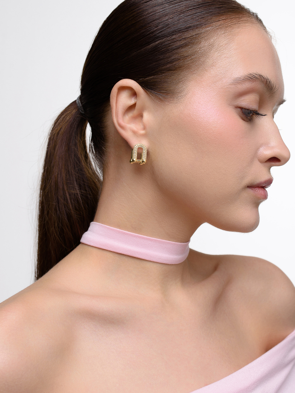 Серьги "Horseshoe" Gold