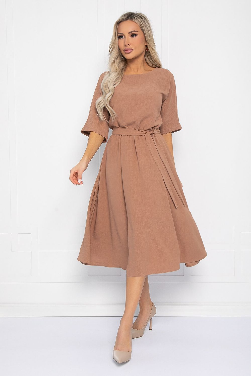 Платье Мерседес (капучино) П12726-30 LT Collection