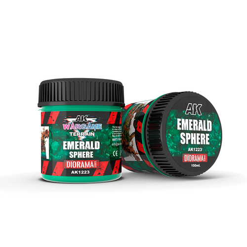 Текстурная паста AK Interactive Terrains Emerald Sphere 100 ml