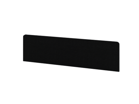 Экран фронтальный ЛДСП ткань Romeo 1350х370х32 512071-012 Обсидиан