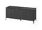Тумба Type oak 3 двери ширина 160 см (черный)