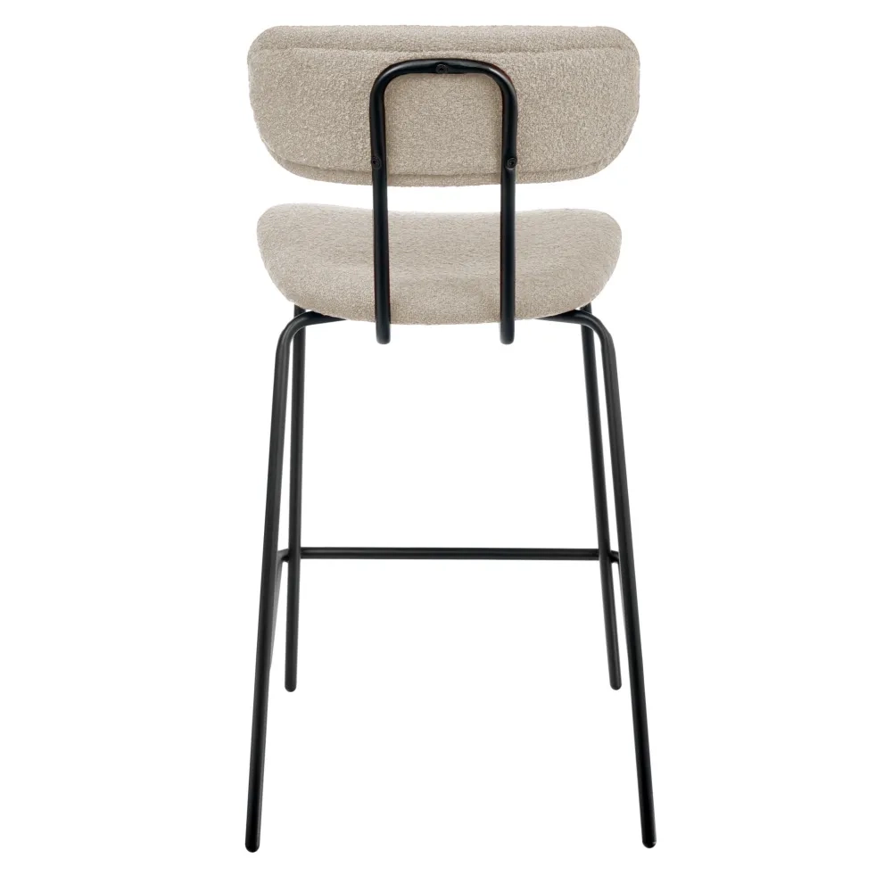 Стул полубарный Ant букле латте
