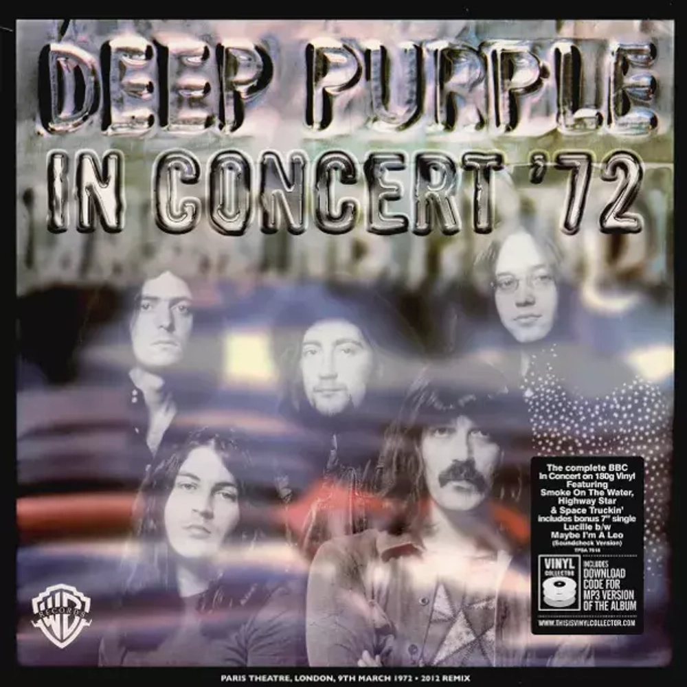 Deep Purple / In Concert '72 (2LP+7"Vinyl Single)