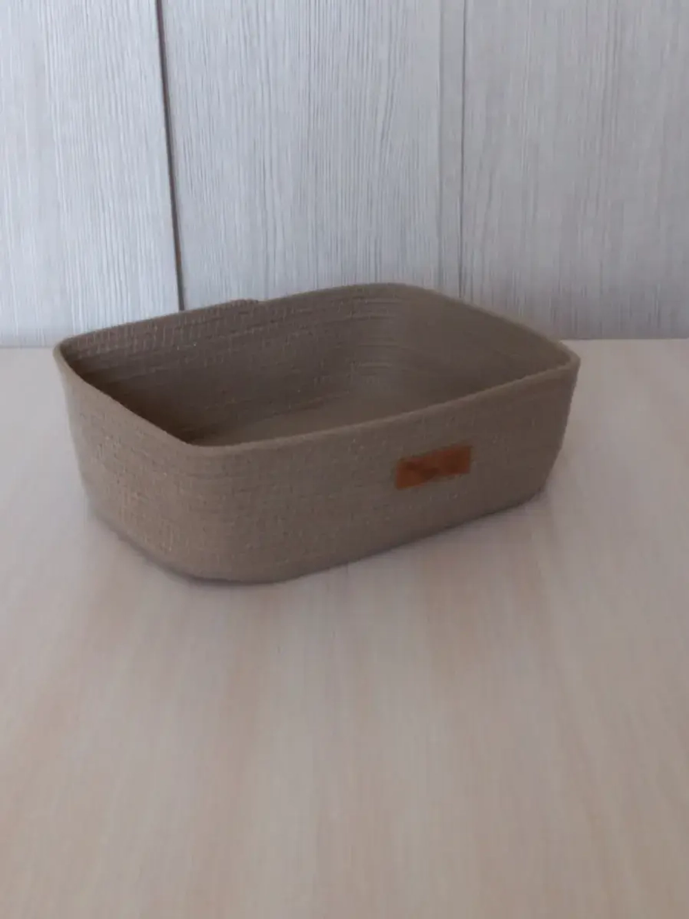 Корзина для хранения плетеная