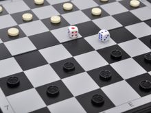 Игра настольная магнитная &quot;3 в 1&quot;. Размер доски 33 см х 33 см. 3143