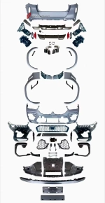 Обвес переделка для BMW X6 G06 2019-2023 в BMW X6 M F96 2020-2023 БМВ