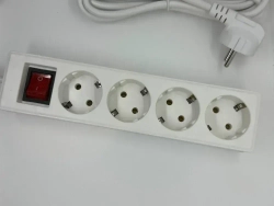 Удлинитель/Пилот Домашний 4х3м Белый