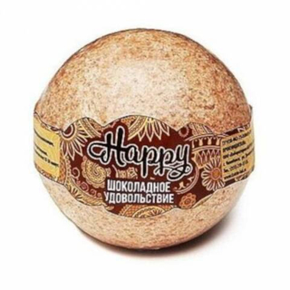 Бурлящий шар "Шиммер" HAPPY в ассортименте 130 гр