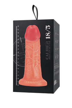 Фаллоимитатор реалистичный RealStick CALIBER, 18 см, Ø5