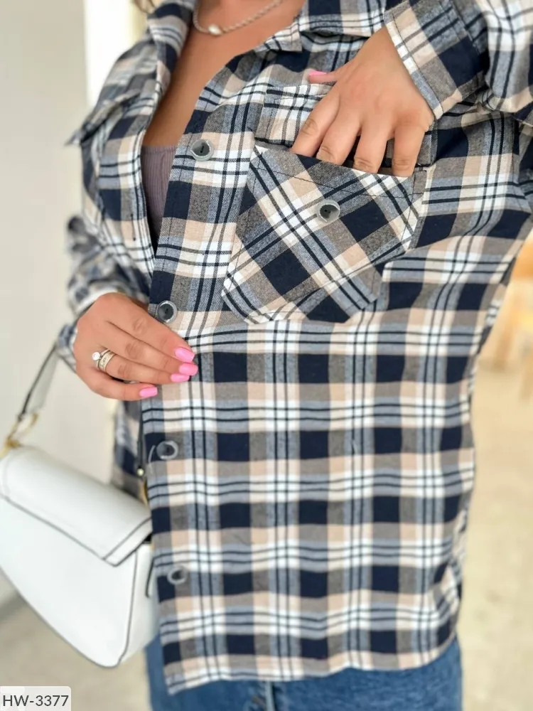 Рубашка HW-3361 Фабрика Моды