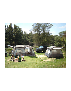 Палатка Naturehike Cape 8.3 быстросборная, серая