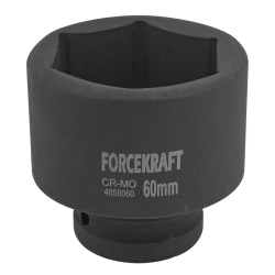 Головка ударная 1'', 60мм (6гр.) FORCEKRAFT FK-4858060