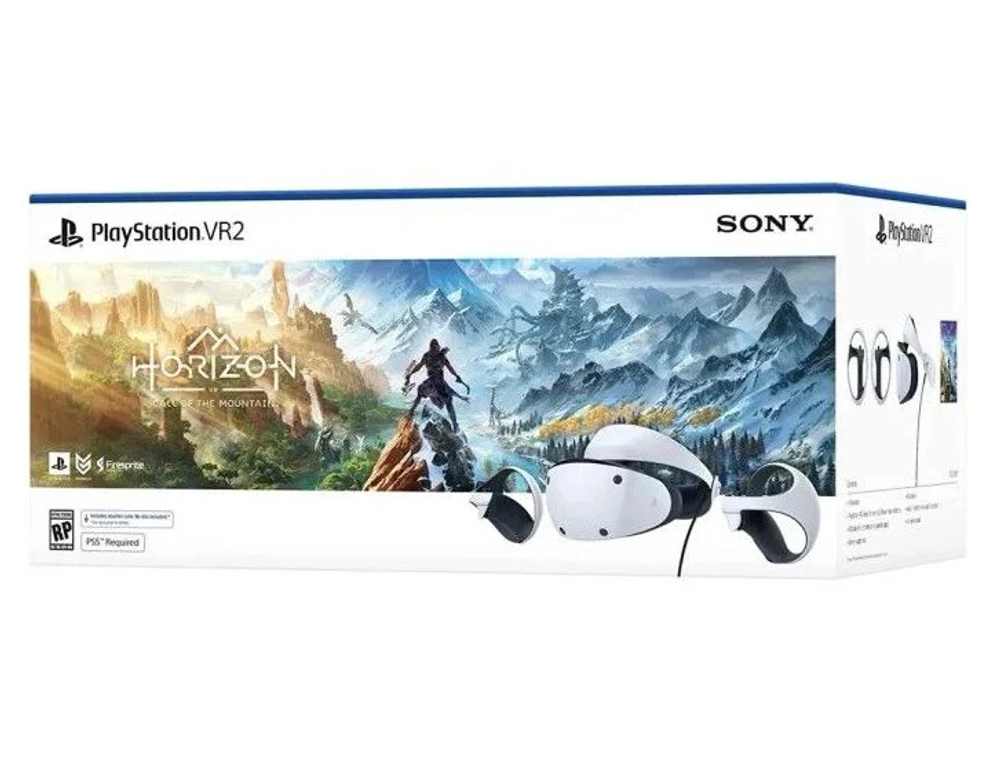Очки виртуальной реальности Sony Playstation VR2 + игра Horizon: Call of Mountains (CFI-ZVR1)