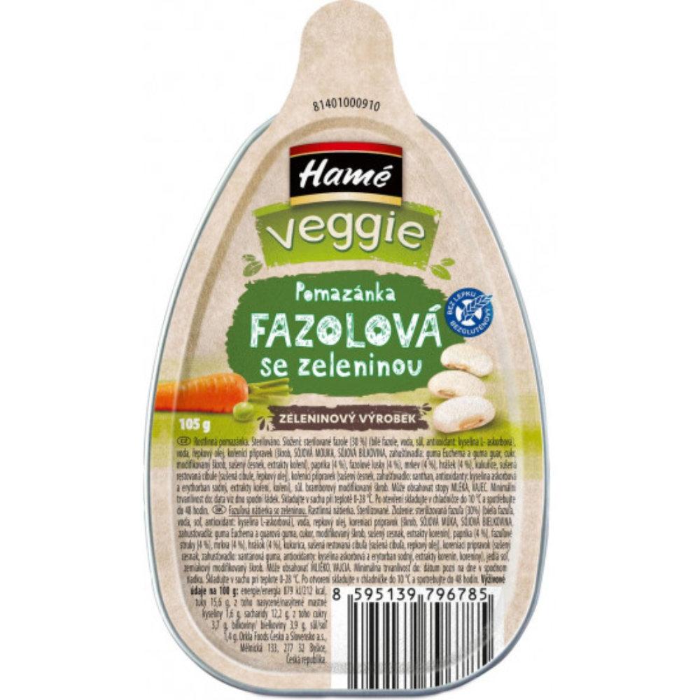 Паштет Hame Veggie фасоль с овощами 105 гр