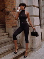 Боди с открытой спиной матовый бифлекс