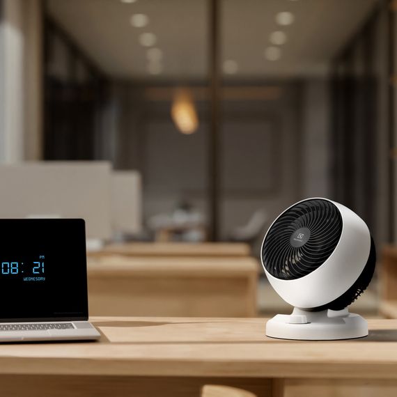 Вентилятор настольный Electrolux ETF-108W купить в Москве и Московской области по низкой цене с доставкой по России — (5) Вентилятор настольный Electrolux ETF-108W — (5)